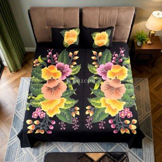 New Design Rayon Bedsheet Hand Painted 2026